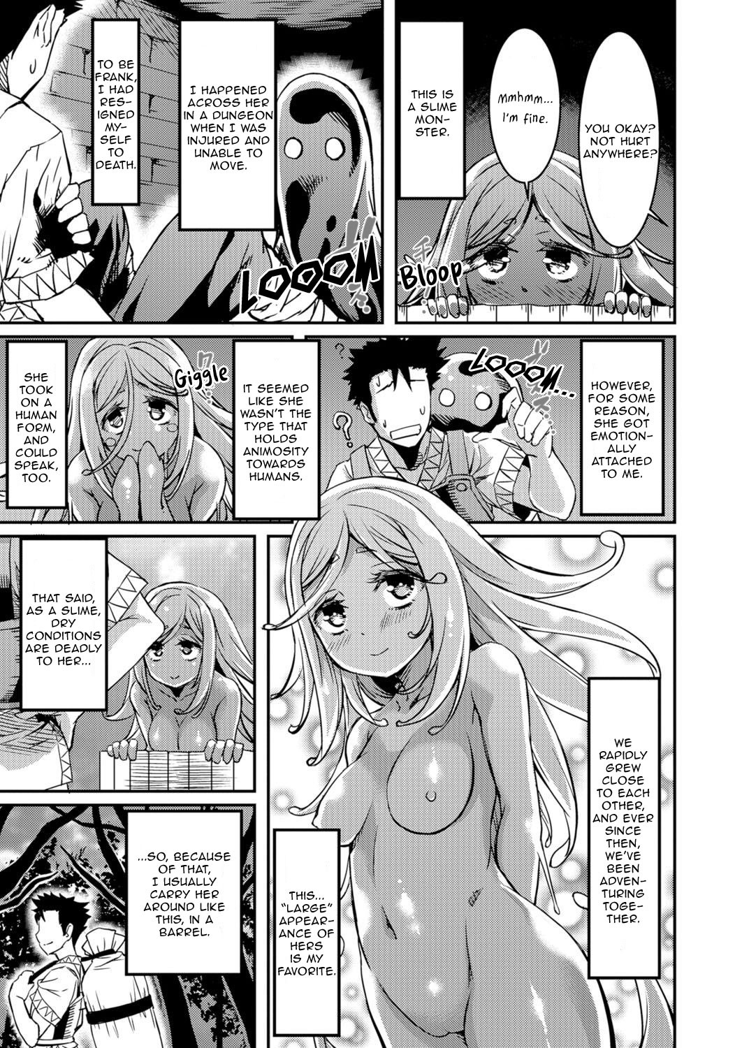 Hentai Manga Comic-The Slime Girl (Having Sex With Monster Girls)-Read-3